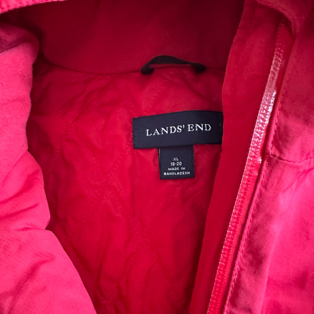 Red Hooded Jacket - Picture 3 of 7